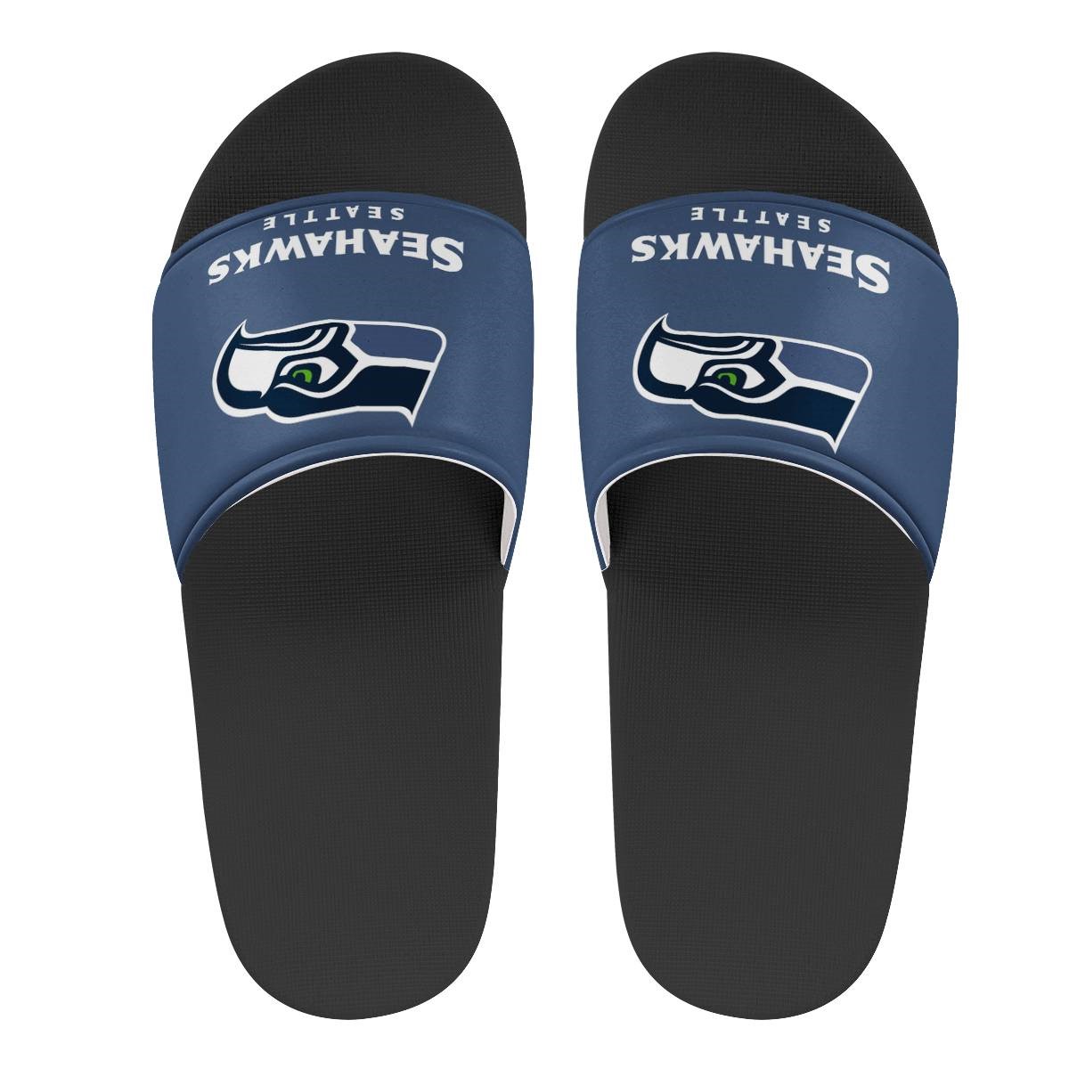 Women's Seattle Seahawks Flip Flops 001 Women's Seattle Seahawks Flip Flops 001